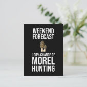 Carte Postale Prévision de fin de semaine - 100% Chance de chass (Debout devant)