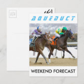 Carte Postale Prévisions de fin de semaine et les ennys du ciel (Devant / Derrière)