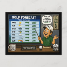 Prévisions de golf