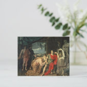 Carte Postale Priam roi suppliant Achille pour le retour de (Debout devant)