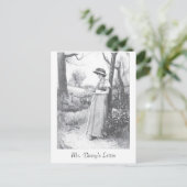 Carte Postale Pride and Prejudice:  Mr. Darcy's Letter (Debout devant)