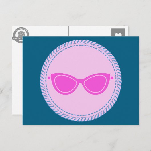 Carte Postale Pride de coucher de soleil IGGPPCamp 2025 (Devant / Derrière)