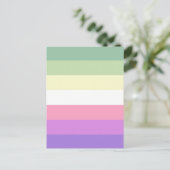 Carte Postale Pride Flag (Debout devant)