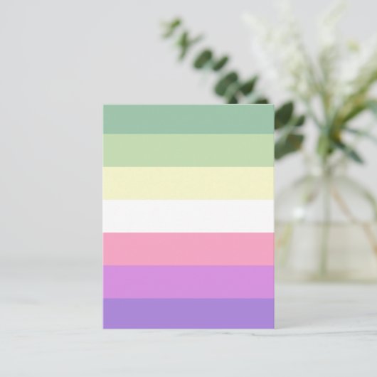 Carte Postale Pride Flag (Debout devant)