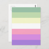 Carte Postale Pride Flag (Devant / Derrière)