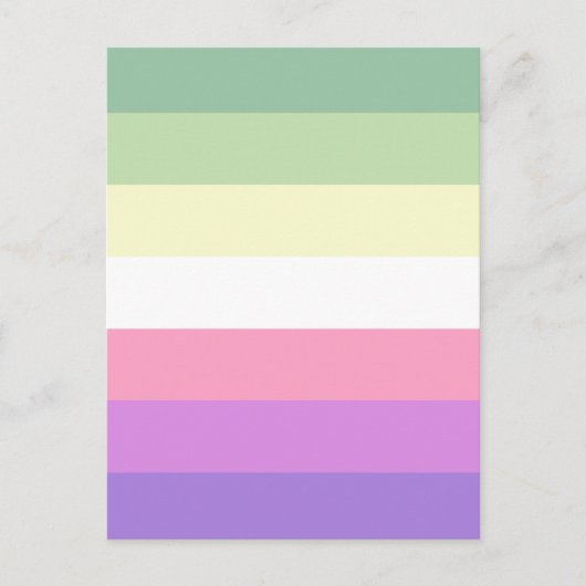 Carte Postale Pride Flag (Devant)