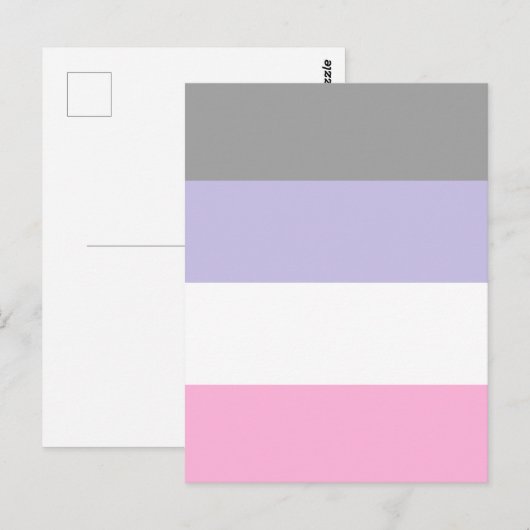 Carte Postale Pride Flag (Devant / Derrière)