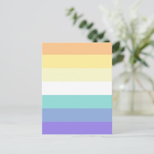 Carte Postale Pride Flag (Debout devant)