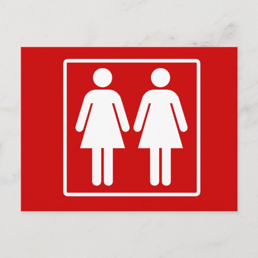Carte Postale Pride lesbienne (Devant)