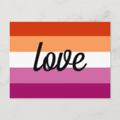 Carte Postale Pride lesbienne (Devant)