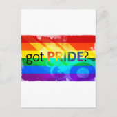 Carte Postale Pride LGBT Flag (Devant)