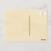 Carte Postale Prier Mantis Remercier (Dos)