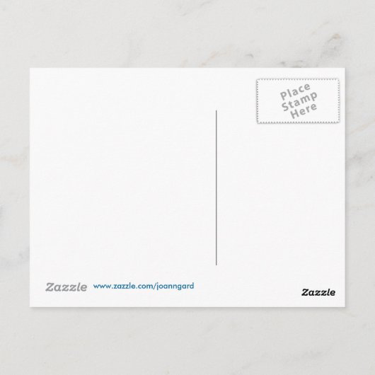 Carte Postale prier pour vous (Dos)