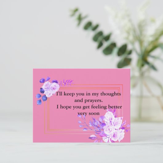 Carte Postale Prière (Debout devant)