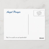 Carte Postale Prière Angel (Dos)
