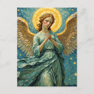 Carte Postale Prière Angel Faux Van Gogh