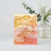 Carte Postale Prière Anniversaire avec Anges (Debout devant)