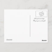 Carte Postale Prière Anniversaire avec Anges (Dos)