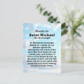 Carte Postale Prière catholique pour la protection et le courage (Debout devant)