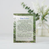 Carte Postale Prière Change Me de Tosha Silver (Debout devant)