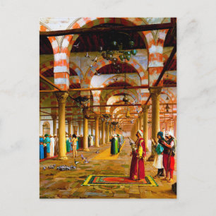 Carte Postale Prière dans la mosquée (1871)