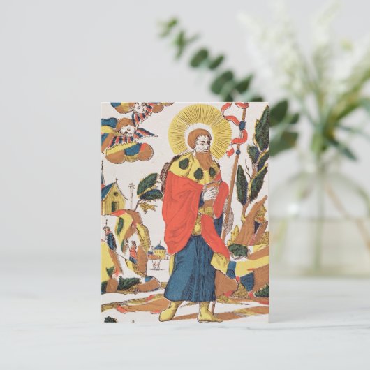 Carte Postale Prière de dévotion à saint Jacques (Debout devant)