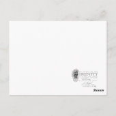 Carte Postale Prière de sérénité (Dos)