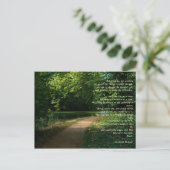 Carte Postale Prière de sérénité (Debout devant)