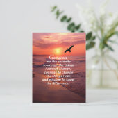 Carte Postale Prière de sérénité 3 (Debout devant)