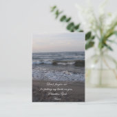 Carte postale Prière Dieu sans limites (Debout devant)