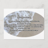 Carte Postale Prière d'orientation (Devant)