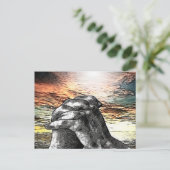 Carte Postale Prière du matin Catholique (Debout devant)