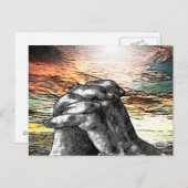 Carte Postale Prière du matin Catholique (Devant / Derrière)