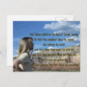 Carte Postale Prière Jabez Au Colorado (Devant / Derrière)