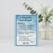 Carte Postale Prière pour la force intérieure (Debout devant)