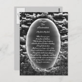 Carte Postale Prière pour la restauration (Devant / Derrière)