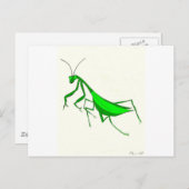 Carte Postale Prière Produits Mantis (Devant / Derrière)