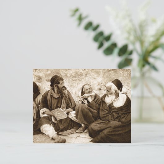 Carte Postale Prières juives à Jérusalem (Debout devant)