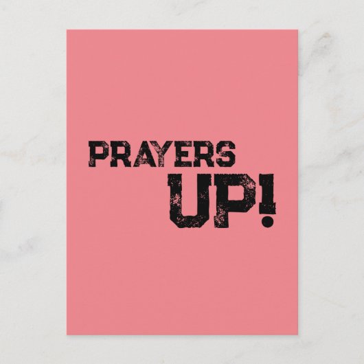 Carte Postale Prières Prières Prières Prières (Devant)
