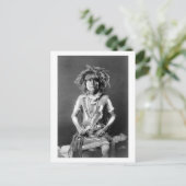 Carte Postale Priest amérindienne de serpent, 1900 (Debout devant)