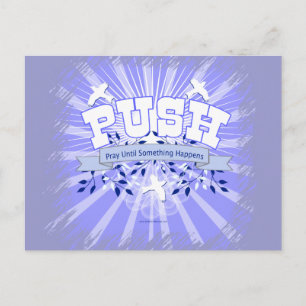 Carte Postale Priez Jusqu'À Ce Que Quelque Chose Arrive