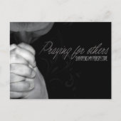 Carte Postale "Priez pour les autres" Motivation Affirmation (Devant)