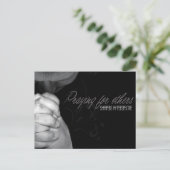 Carte Postale "Priez pour les autres" Motivation Affirmation (Debout devant)