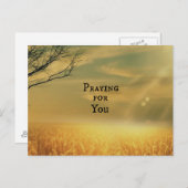 Carte Postale Priez pour vous (Devant / Derrière)