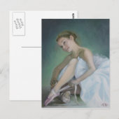 Carte postale Prima Ballerina (Devant / Derrière)