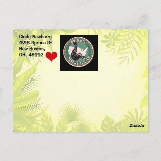 Carte Postale primass rescue cindy postcard (Dos)