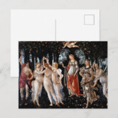 Carte Postale Primavera Botticelli (Devant / Derrière)