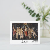 Carte Postale Primavera de Botticelli (Debout devant)