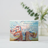 Carte Postale Primitif futur (Debout devant)