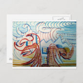 Carte Postale Primitif futur (Devant / Derrière)